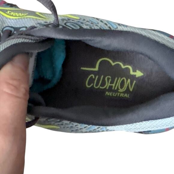 Brooks Glycerin 20 Womens 7 B Blue Running Shoes Cushion Neutral EU 38 Sneakers - Picture 9 of 11